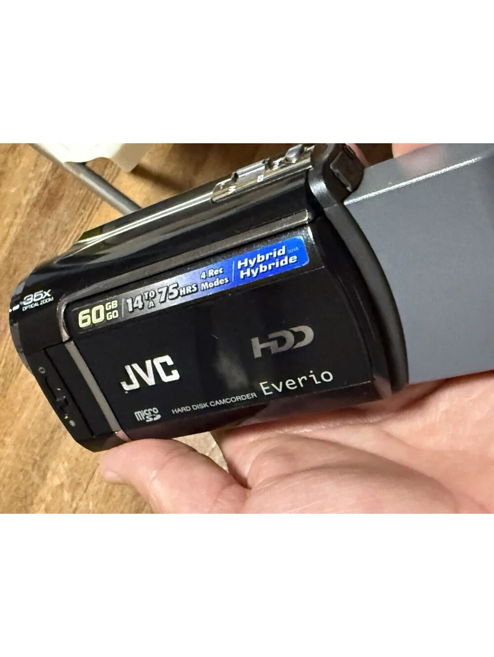 JVC Everio G Series GZ-MG360 Hybrid Camcorder HDD In the Box , Bundle